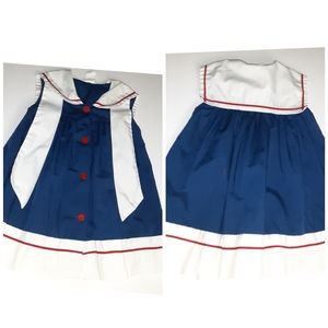 Bryan vintage sailor girl dress size